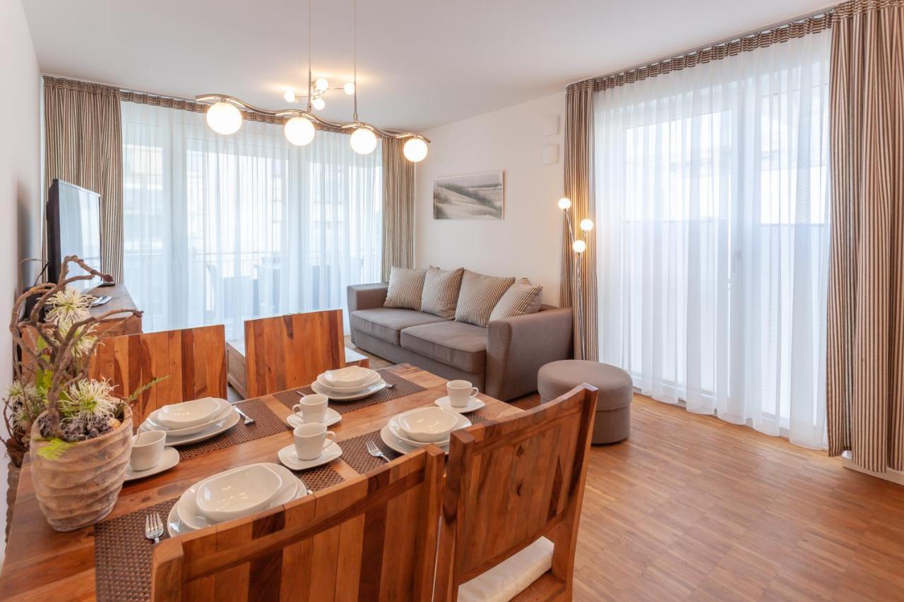 Appartement Strandlaeufer Mit Suedbalkon By Unsere Urlaubszeit บินซ์ ภายนอก รูปภาพ